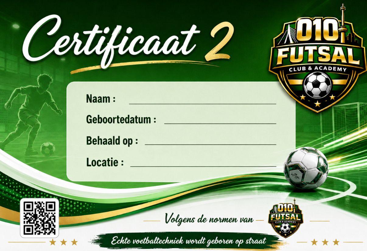 Certificaat 2 — Groen